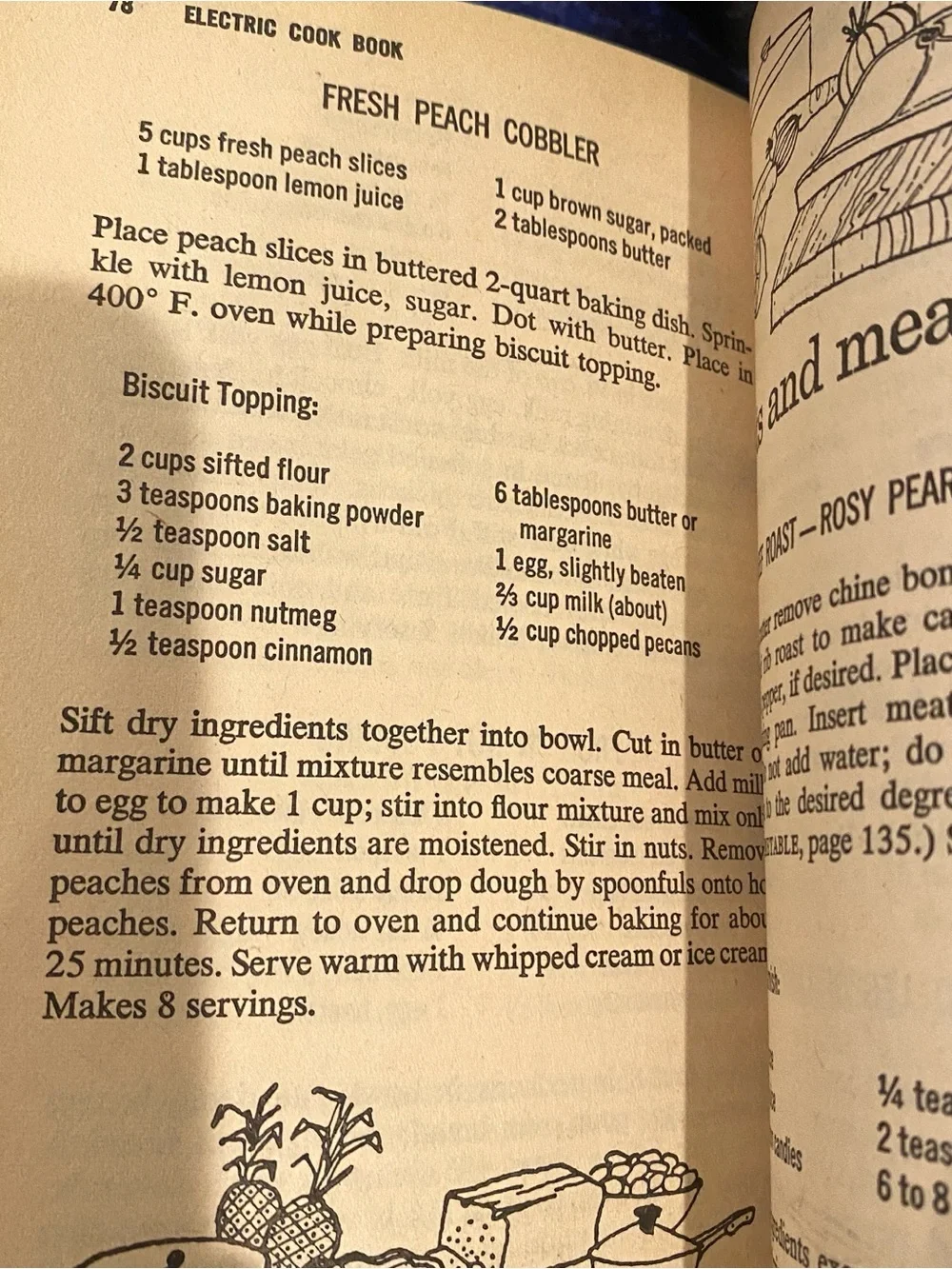 Book, Vintage The Electric Cookbook by MID